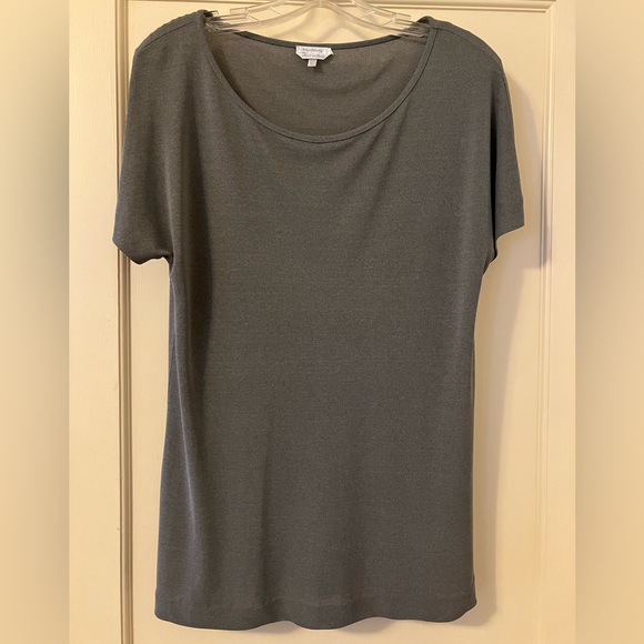 MaxMara Tops - MaxMara Italy Rayon Blend Tee Size L